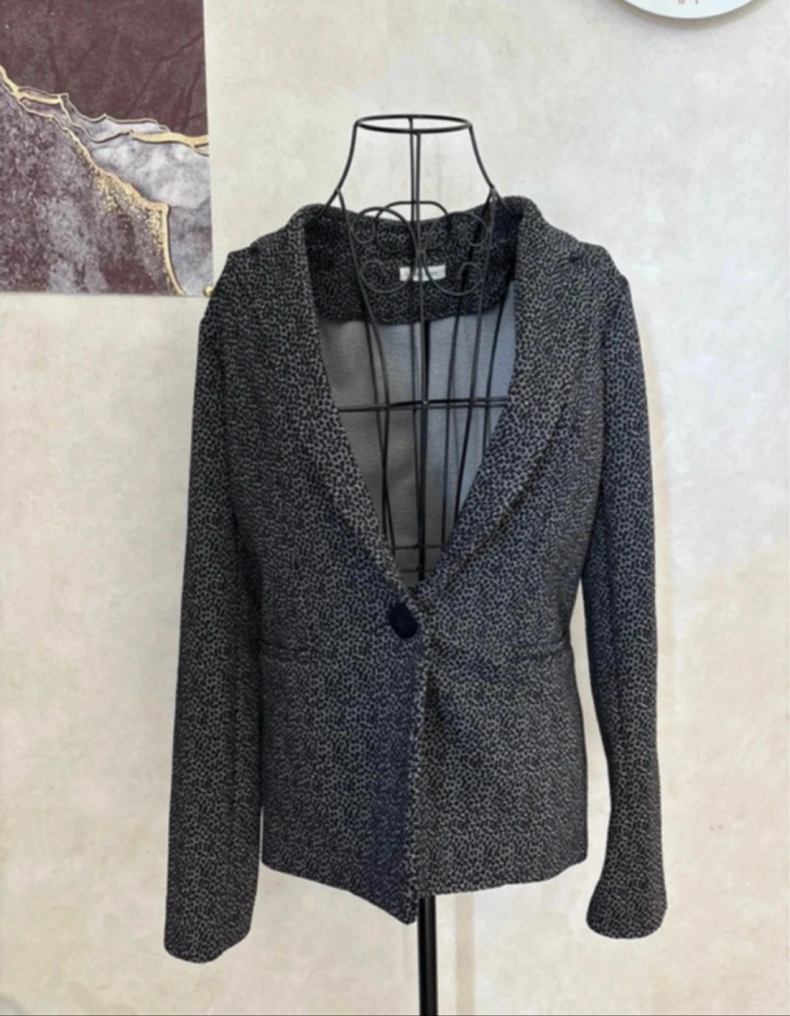 Blazer gris cache cache taille S 